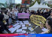 Peringatan Hari Anti Kekerasan Terhadap perempuan di jateng,Ribuan Aktivis perempuan Turun  ke Jalan Suarakan Keadilan