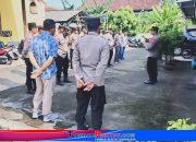 Polsek Gemuh Siap Siaga Amankan Nataru 2025,Kapolsek pimpin Apel Pagi Pengecekan Gereja