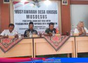 Koramil 01/Kota Hadiri MUSDESUS Penetapan Lahan Gerai KDKMP Di Desa Tambongwetan Klaten