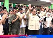 Presiden Prabowo Tinjau Banjir Langkat