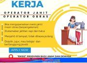 EKIDZ Konveksi Buka Lowongan Kerja, Bisnis Fashion Tembus Pasar Nasional