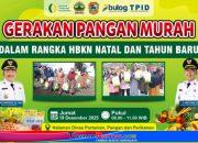 Gerakan Pangan Murah Sambut HBKN Natal dan Tahun Baru Digelar di Halaman Dispertan PP Kabupaten Karanganyar