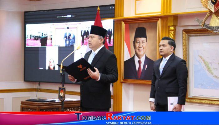 43 Pejabat Fungsional Kemendagri Dilantik, Sekjen Dorong Budaya Bekerja Baik untuk Pelayanan Publik   