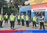 Tim Provos Polda Jateng Lakukan Sidak di Pos Terpadu Alun-Alun Klaten