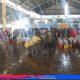 Suasana proses lelang di Tempat Pelelangan Ikan Pekalongan