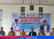 Kunjungan Kerja Bupati Kendal dan Penyerahan Bantuan Air Bersih Telkom Indonesia di Desa Sidokumpul