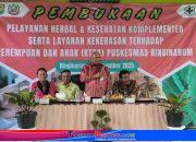Puskesmas Ringinarum Kendal Bersinar: Layanan Herbal dan Pencegahan Kekerasan Perempuan Resmi dibuka
