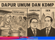 Dapur Umum dan KDMP: Antara Solusi Rakyat atau Etalase Kekuasaan?