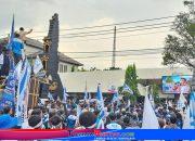 Aksi buruh jawa tengah Memanas : Tuntut UMP naik 8,5-10% dan Tolak Outsourcing