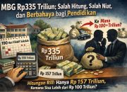 MBG Rp335 Triliun: Salah Hitung, Salah Niat, dan Berbahaya bagi Pendidikan