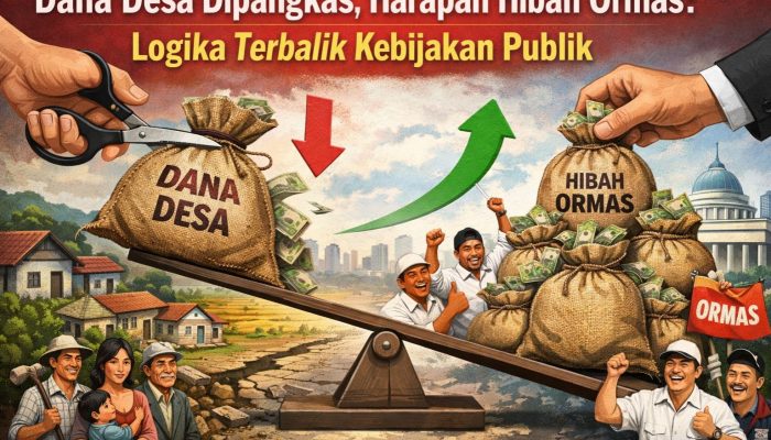Dana Desa Dipangkas, Harapan Hibah Ormas: Logika Terbalik Kebijakan Publik.