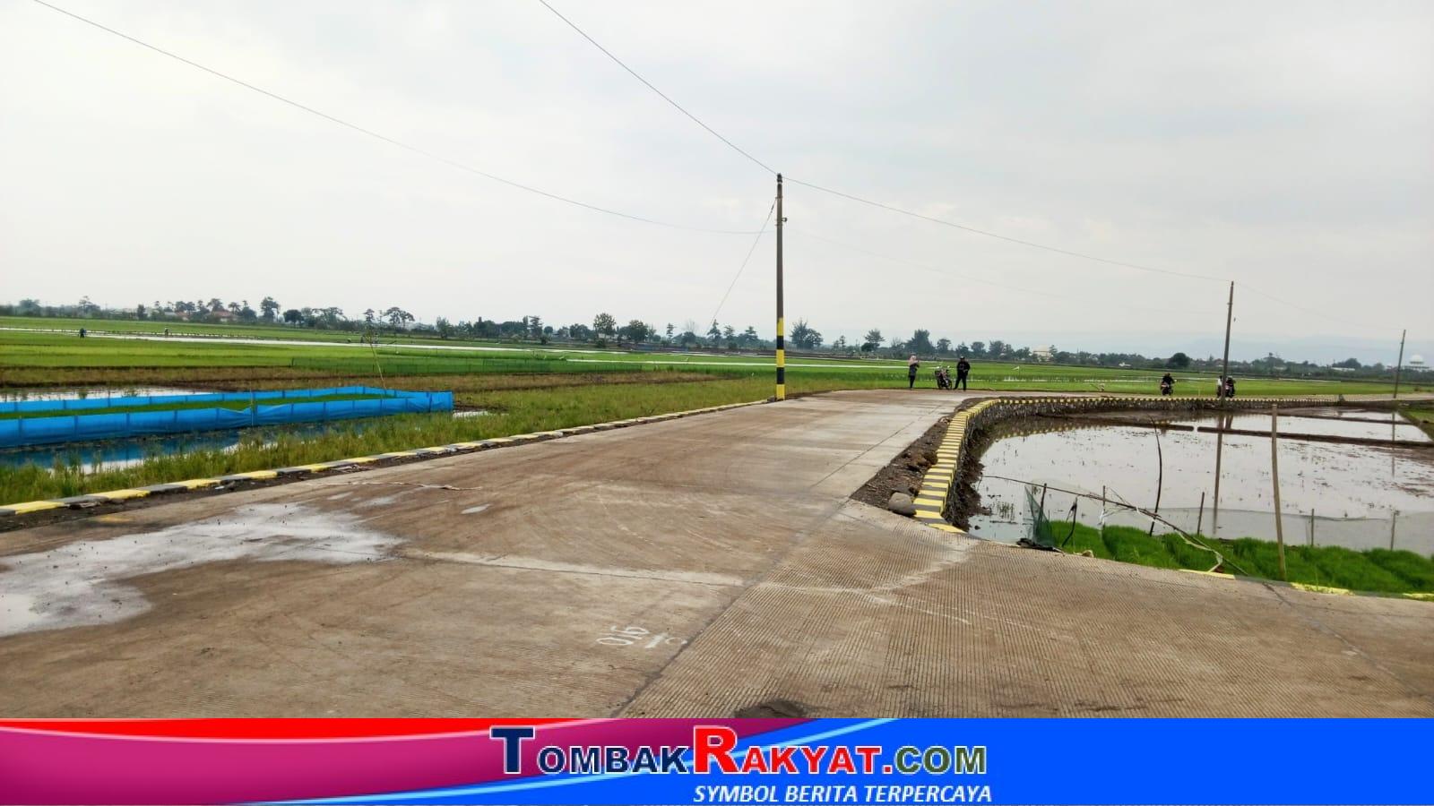 Akses jalan dari Jalan Utama hingga masuk Pintu Gerbang area wisata Pantai Sendang Asih