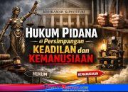 Hukum Pidana di Persimpangan Keadilan dan Kemanusiaan