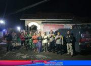 FORKOPIMCAM Jatibarang Laksanakan Patroli Keamanan Pasca Banjir Sungai Cimanuk