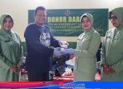 Peringati HUT Persit KCK ke-80, Kodim 0708/Purworejo Gelar Donor Darah