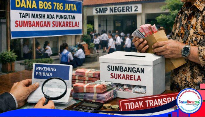 Dana BOS + Dana Pungutan “Sumbangan Sukarela” di Sekolah Negeri tanpa Transparansi