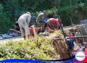 Kemanunggalan TNI Dan Masyarakat Sudah Terlihat Saat Pra TMMD Reguler Ke – 127