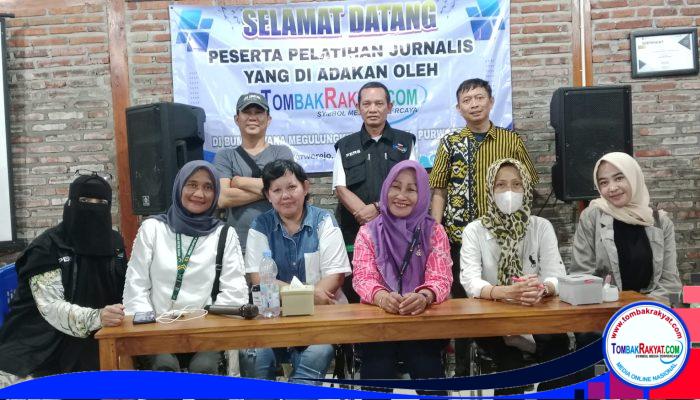 Tombak Rakyat Gelar Pelatihan Jurnalistik Untuk Mencetak Wartawan Kompeten dan Beretika