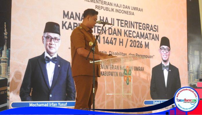 Bekali 1.115 Calon Jamaah Haji Klaten, Bupati Hamenang Buka Manasik Massal di GBK