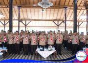 Hadiri Pelantikan Mabicab 2025–2030, Kapolresta Cirebon Tegaskan Pramuka Mitra Strategis Pembinaan Generasi Taat Hukum