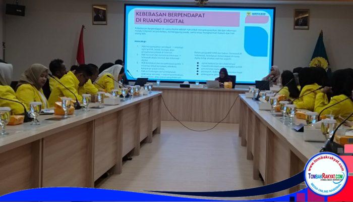 Kebebasan Berpendapat di Ruang Digital Jadi Sorotan, 70 Mahasiswa FODISUT Temui Komnas HAM