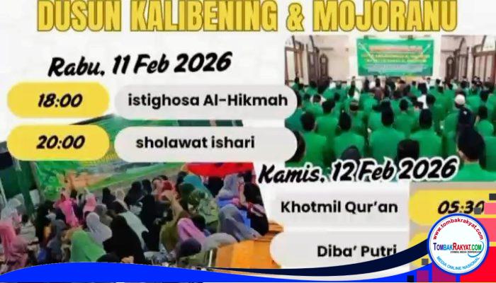 Haul Ke-126 Leluhur Kalibening–Mojoranu, Tradisi Doa Bersama yang Menyatukan Masyarakat