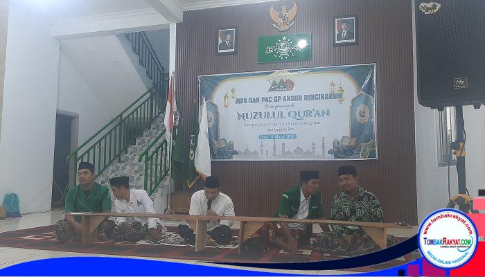 PAC GP Ansor Ringinarum Peringati Nuzulul Qur’an, Hadirkan Gus Mambaul Hikam