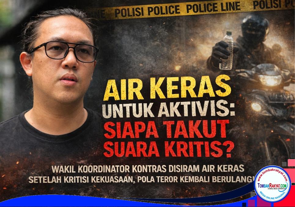 Usut Tuntas Pelaku Penyiraman Air Keras kepada Andrie Yunus ! (Ist.TRAI)