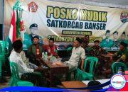 Perkuat Silaturahmi, Ketua MWC NU Gemuh Tinjau Langsung Posko Mudik Banser di Pucangrejo