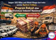 Impor 105 Ribu Mobil Niaga India: Program Rakyat atau Dislokasi Industri Nasional?