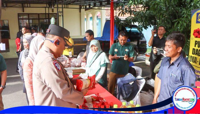 Kapolda Jabar Launching Gerakan Pangan Murah Serentak, Polresta Cirebon Gelontorkan Ribuan Sembako Harga Terjangkau