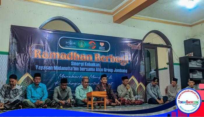 Berbagi Bahagia di Bulan Ramadhan 1447, Yayasan Midanutta’lim Sinergi Kebaikan dengan CV. Wahana Sejahtera Foods (AFCO) Group Jombang