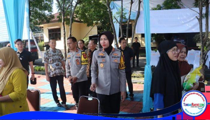Jaga Stabilitas Harga Menjelang Lebaran, Kapolres Majalengka Gelar Bazar Pangan Murah Serentak Secara Virtual