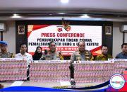 Polresta Cirebon Bongkar Pabrik rumahan Uang Palsu Rp12 Miliar Jelang Lebaran