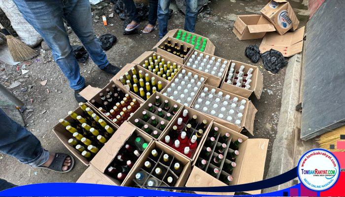 Langkah Tegas Polresta Cirebon: Ribuan Botol Miras Disita demi Kondusifitas Idul Fitri