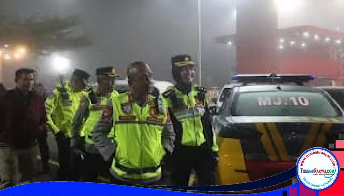 Kapolres Majalengka Dampingi Kapolda Jabar Tinjau Rest Area KM 164 Tol Cipali Jelang Arus Mudik