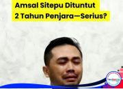 Cuma Bikin Video Desa, Amsal Sitepu Dituntut 2 Tahun Penjara ?