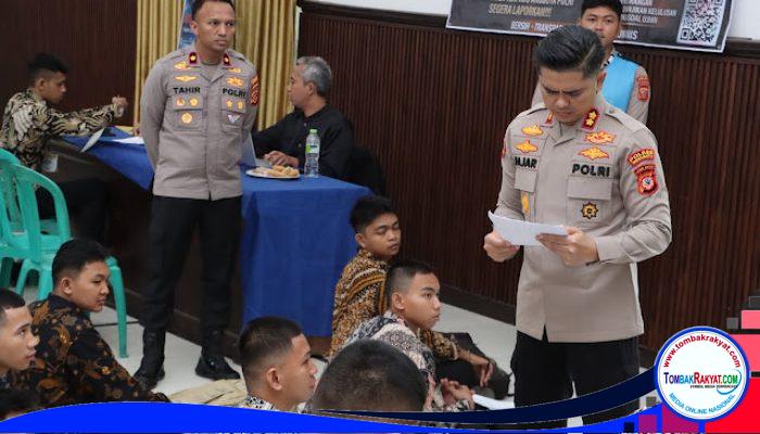 Kapolres Indramayu Tinjau Langsung Pendaftaran Calon Anggota Polri 2026, Pastikan Proses Transparan