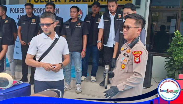 Polsek Pademangan Ungkap Curanmor, Motor Korban Kembali