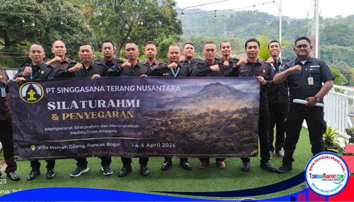 Kebersamaan di Puncak, Security PT STN Jabodetabek Perkuat Solidaritas