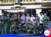 Simulasi Sispam Mako di Polres Metro Jakarta Utara, Libatkan Ratusan Personel dan Elemen Masyarakat