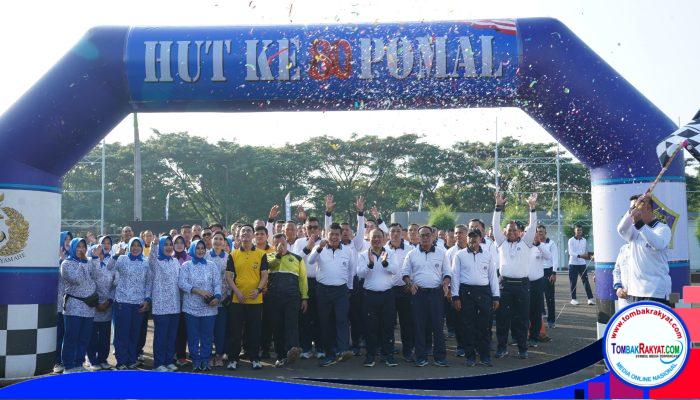 Sinergi TNI AL dan Polri, HUT ke-80 Puspomal Diwarnai Olahraga Bersama dan Panggung Prajurit