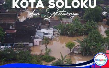 Banjir Meluas di Sukoharjo–Kartasura, Ratusan Warga Mengungsi dan Fasilitas Umum Terdampak ( Foto: Istimewa )
