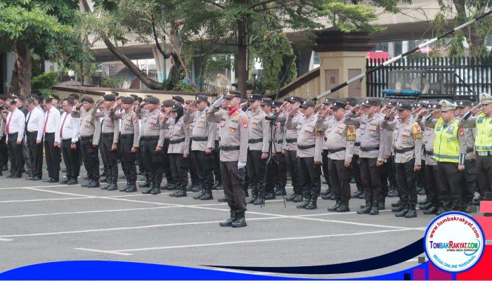 Upacara Hari Kesadaran Nasional di Polres Metro Jakarta Utara Berlangsung Khidmat, Tekankan Disiplin dan Integritas