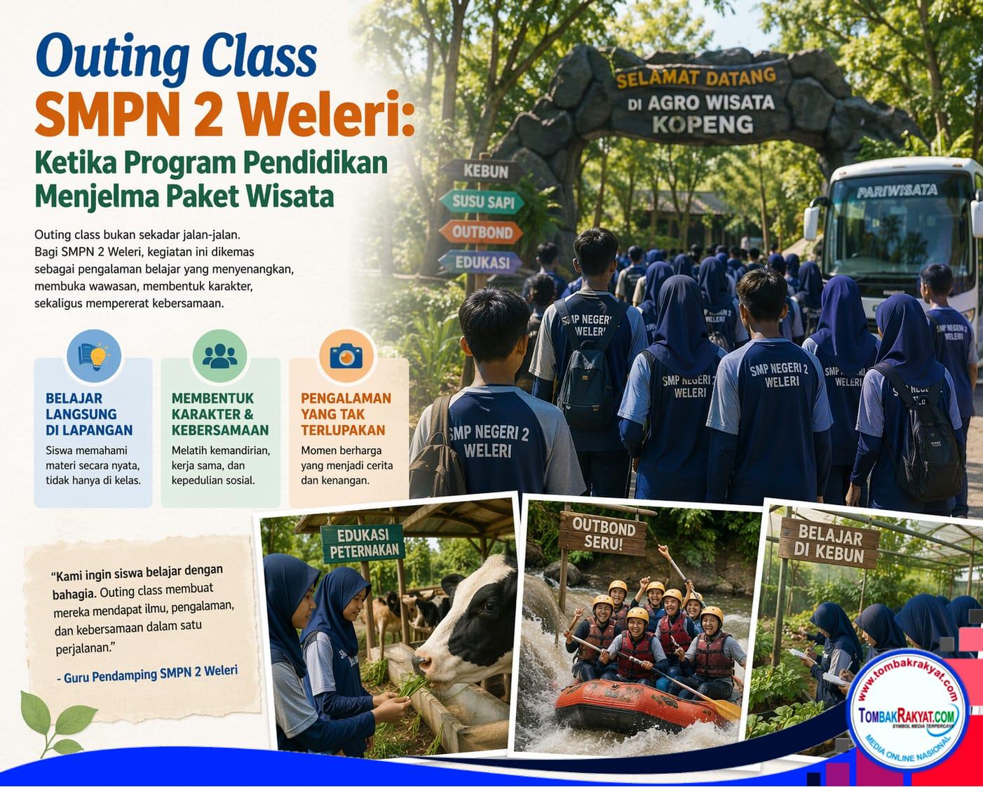 Ilustrasi Outing Class SMPN 2 Weleri (istimewa)