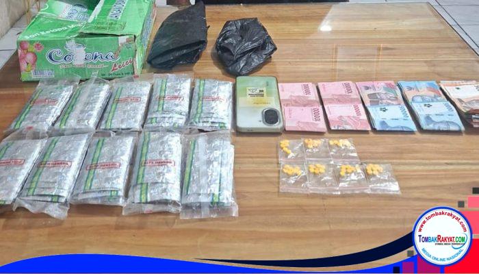 POLRESTA CIREBON SIKAT HABIS DUET PENGEDAR OKA DI SUSUKAN