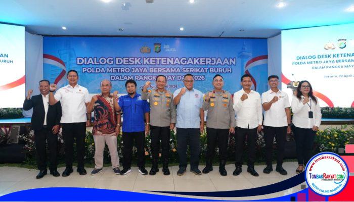 Polda Metro Jaya Gelar Dialog Desk Ketenagakerjaan, Serap Aspirasi Buruh Secara Langsung
