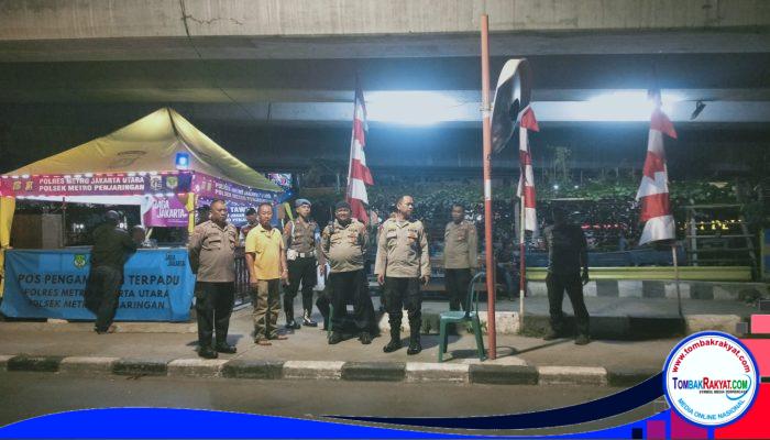 Polsek Metro Penjaringan Gelar KRYD Tengah Malam, Antisipasi Tawuran dan Kejahatan Jalanan