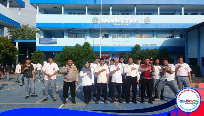 Polsek Koja Edukasi Pelajar Lewat Program Police Go To School Jelang May Day