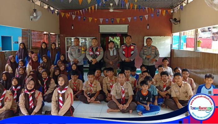 Polsek Pademangan Gelar Police Go To School, Edukasi Pelajar Jaga Kamtibmas dan Disiplin Diri